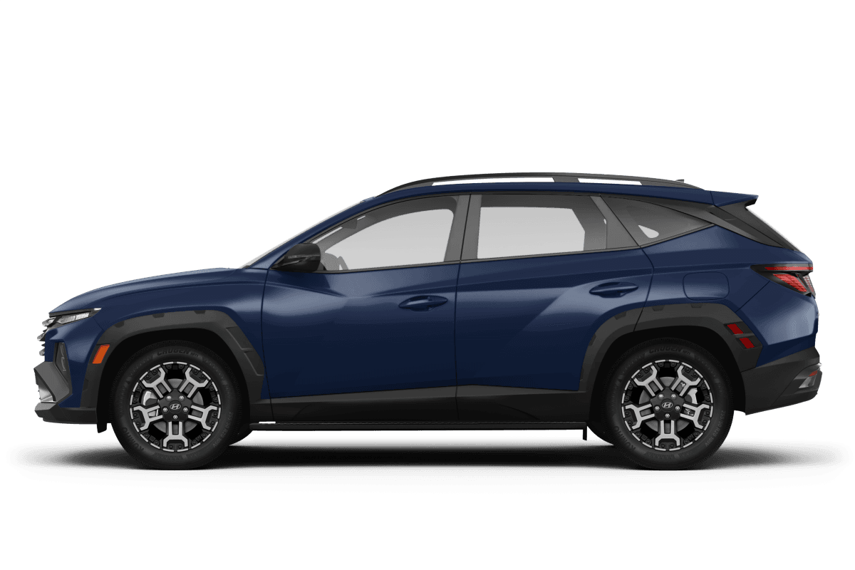 Hyundai Tucson  - Side view Hyundai Tucson  - Side view