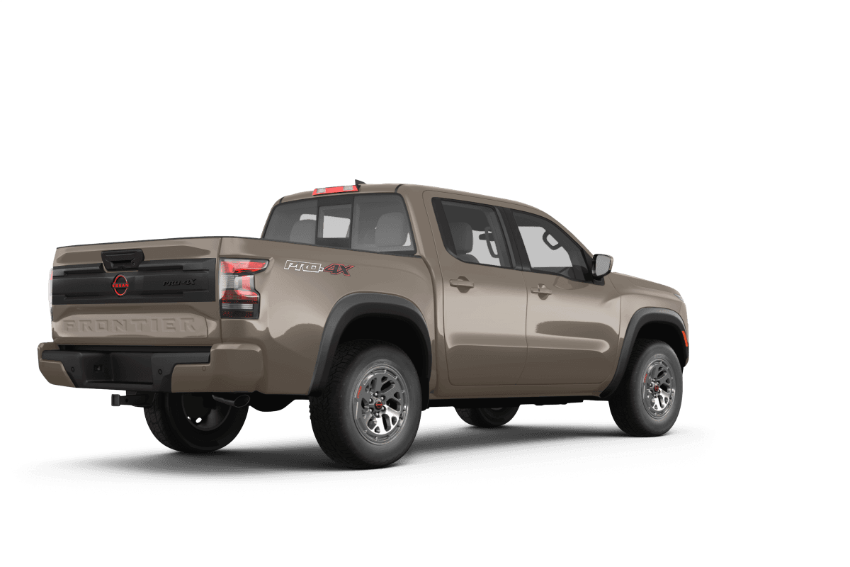 Nissan Frontier  - Back view Nissan Frontier  - Back view