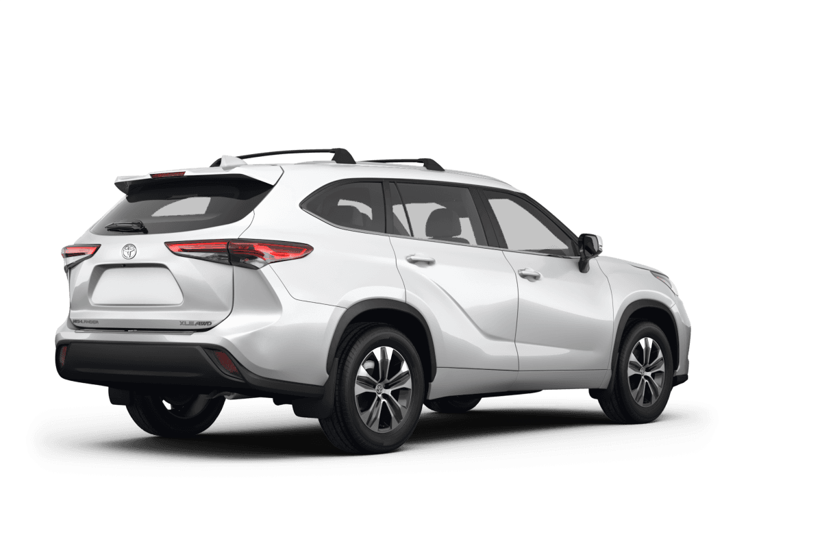 Toyota Highlander  - Back view Toyota Highlander  - Back view